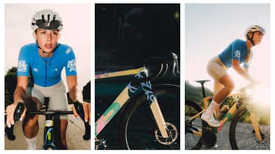 Julia Schuler auf einem Rose Bikes Shave FF Del Sol Edition