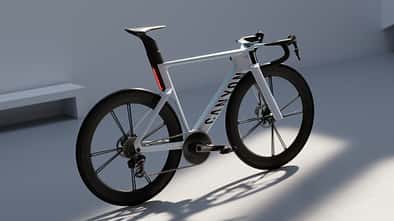 Canyon Predict Rennrad, Canyon Stingr Helm,Studie,schräg von oben Canyon Predict Rennrad, Canyon Stingr Helm,Studie,schräg von oben