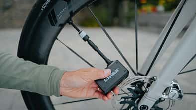 Schwalbe Micro E Pump,Luftpumpe,Reifen befüllen