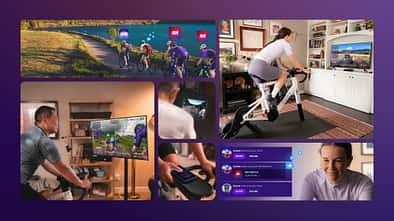Rouvy Cover mit neuen Funktionen wie Zwift Hardware Integration und Chatfunktion