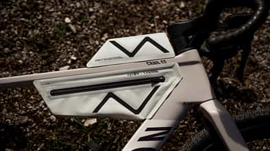 Cyclite x Canyon,Midloader,Matching Top Tube Bag,Nahaufnahme am Canyon Grail