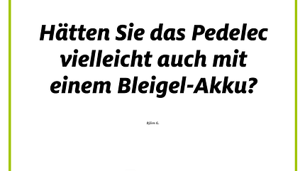 Was E-Biker niemals sagen würden! 20 Was E-Biker niemals sagen würden! 20