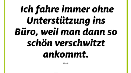 Was E-Biker niemals sagen würden! 18 Was E-Biker niemals sagen würden! 18
