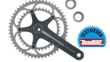 RB Test: 18 Kurbeln im Vergleich - Campagnolo Record RB Test: 18 Kurbeln im Vergleich - Campagnolo Record