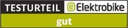 Testsieger-Logo: Elektrobike Gut 2018 Testsieger-Logo: Elektrobike Gut 2018