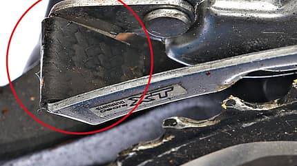 MB 1212 Geräusche beseitigen - Kette beruhigen - Umwerfer-Dämpfung MB 1212 Geräusche beseitigen - Kette beruhigen - Umwerfer-Dämpfung