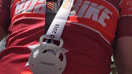 RB Mitgefahren Haute Route Stelvio 2018 Medaille