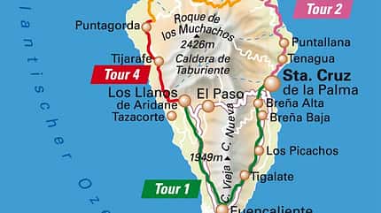 MB 0211 La Palma - Übersichtskarte MB 0211 La Palma - Übersichtskarte