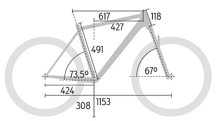 MB 0119 Trail Hardtail Cube Reaction TM Pro Test Geometrie MB 0119 Trail Hardtail Cube Reaction TM Pro Test Geometrie