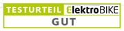 Testsieger-Logo: ElektroBIKE Gut 2015 Testsieger-Logo: ElektroBIKE Gut 2015