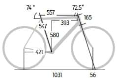 RB 1016 Rose CDX Cross Crosser Test Geo RB 1016 Rose CDX Cross Crosser Test Geo