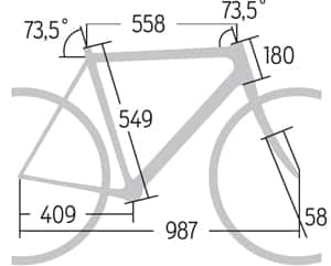 RB 0514 Langstreckenrenner Simplon Kiaro - Geometrie RB 0514 Langstreckenrenner Simplon Kiaro - Geometrie