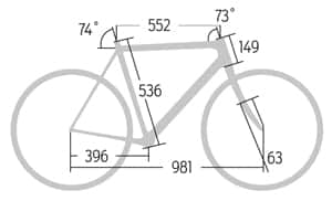 RB 1013 2014er Rennräder BMC Teammachine SLR01 - Geometrie RB 1013 2014er Rennräder BMC Teammachine SLR01 - Geometrie
