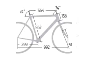 RB Bergamont Dolce 6.3 Geometrie RB Bergamont Dolce 6.3 Geometrie