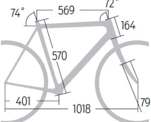 RB 0513 Rose Pro RS-3500 Geometrie RB 0513 Rose Pro RS-3500 Geometrie