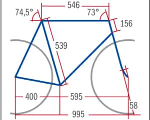 RB Scott CR1 Premium - Geometrie RB Scott CR1 Premium - Geometrie