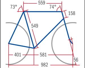 RB-0612-Einsteiger-Rennraeder-Radon R1 4.0 - Geometrie