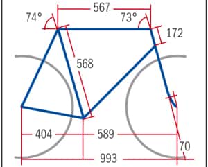 RB Canyon Ultimate CF 9.0 Pro - Geometrie RB Canyon Ultimate CF 9.0 Pro - Geometrie