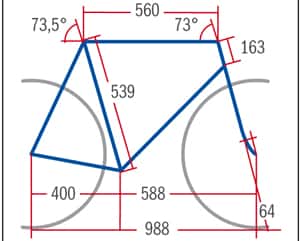 RB Cube Agree GTC Di2 - Geometrie RB Cube Agree GTC Di2 - Geometrie