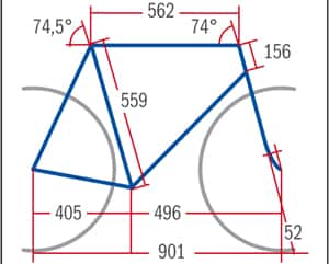 RB Haibike Speed SL - Geometrie RB Haibike Speed SL - Geometrie