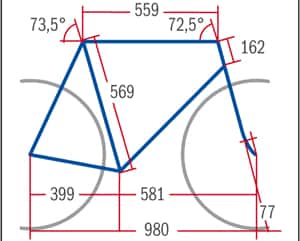 RB Storck Vision Light - Geometrie RB Storck Vision Light - Geometrie