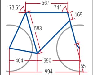 RB Canyon Roadlite 6.0 - Geometrie RB Canyon Roadlite 6.0 - Geometrie