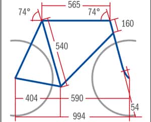 RB Bianchi Sempre - Geometrie RB Bianchi Sempre - Geometrie