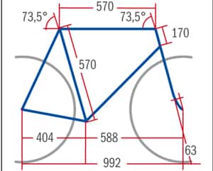 RB Canyon Ultimate CF 9.0 - Geometrie RB Canyon Ultimate CF 9.0 - Geometrie