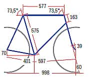 RB Storck Absolutist 1.0 - Geometrie RB Storck Absolutist 1.0 - Geometrie