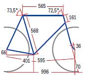 RB Scott Addict R2 - Geometrie RB Scott Addict R2 - Geometrie