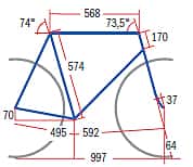 RB Bulls Night Hawk 3 - Geometrie RB Bulls Night Hawk 3 - Geometrie