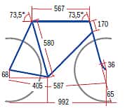 RB Canyon Ultimate CF SLX 8.0 - Geometrie RB Canyon Ultimate CF SLX 8.0 - Geometrie
