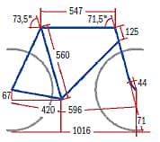 RB 0110 Focus Mares - Geometrie RB 0110 Focus Mares - Geometrie