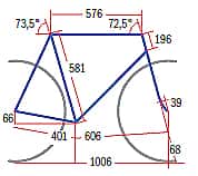 RB Scott CR1 SL - Geometrie
