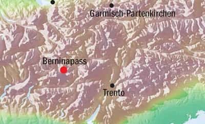 RB Traumpass Berninapass Karte RB Traumpass Berninapass Karte