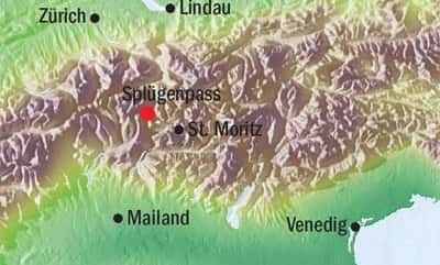 RB Traumpass Splügenpass Karte RB Traumpass Splügenpass Karte