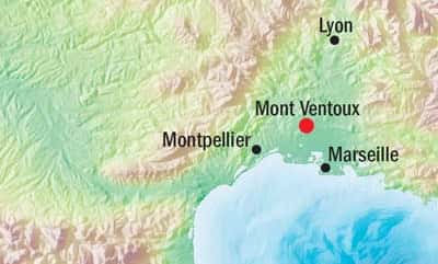 RB Traumpass Mont Ventoux Karte RB Traumpass Mont Ventoux Karte