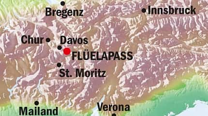RB Traumpass Flüela Karte RB Traumpass Flüela Karte