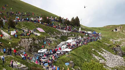 italy italie italia,cycling cyclisme wielrennen,cima grappa cres Cycling: 97th Tour of Italy 2014 / Stage 19