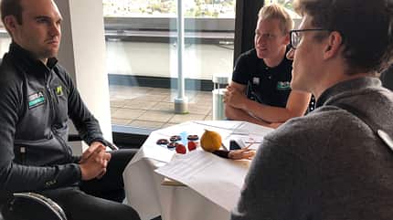 RB 2019 Interview Pascal Ackermann Maximilian Schachmann RB 2019 Interview Pascal Ackermann Maximilian Schachmann