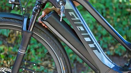 eBike, Trekkingrad, Tourenrad, Pedelec, Giant, Yamaha, Doppelkettenblatt, 625 Wh Test Explore E+1 Pro STA