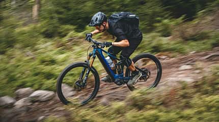 Mountainbike mit EP8-Shimano-Motor Mountainbike mit EP8-Shimano-Motor