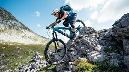 Mountainbike mit EP8-Shimano-Motor Mountainbike mit EP8-Shimano-Motor