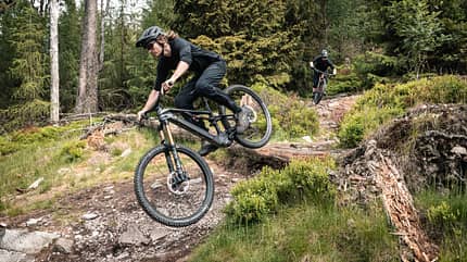 Mountainbike mit EP8-Shimano-Motor Mountainbike mit EP8-Shimano-Motor