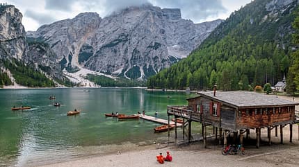 Dolomitencross mit dem E-MTB Dolomitencross mit dem E-MTB