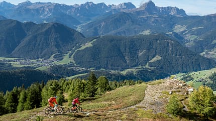 Dolomitencross mit dem E-MTB Dolomitencross mit dem E-MTB