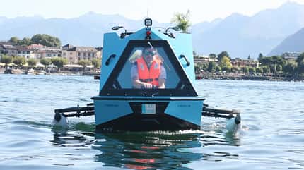 Zeltini Z-Triton, Update 2022 (Serienmodell), schwimmendes Wohn-Lasten-Elektrofahrrad Zeltini Z-Triton