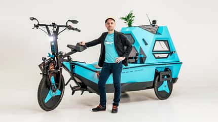 Zeltini Z-Triton, Update 2022 (Serienmodell), schwimmendes Wohn-Lasten-Elektrofahrrad Zeltini Z-Triton