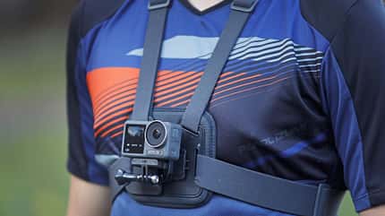 Actioncam Chest Mount von GoPro mit DJI Videokamera