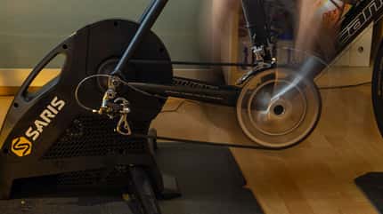 Saris H4 Smarter Rollentrainer im großen ROADBIKE-Test Saris H4 Smarter Rollentrainer im großen ROADBIKE-Test